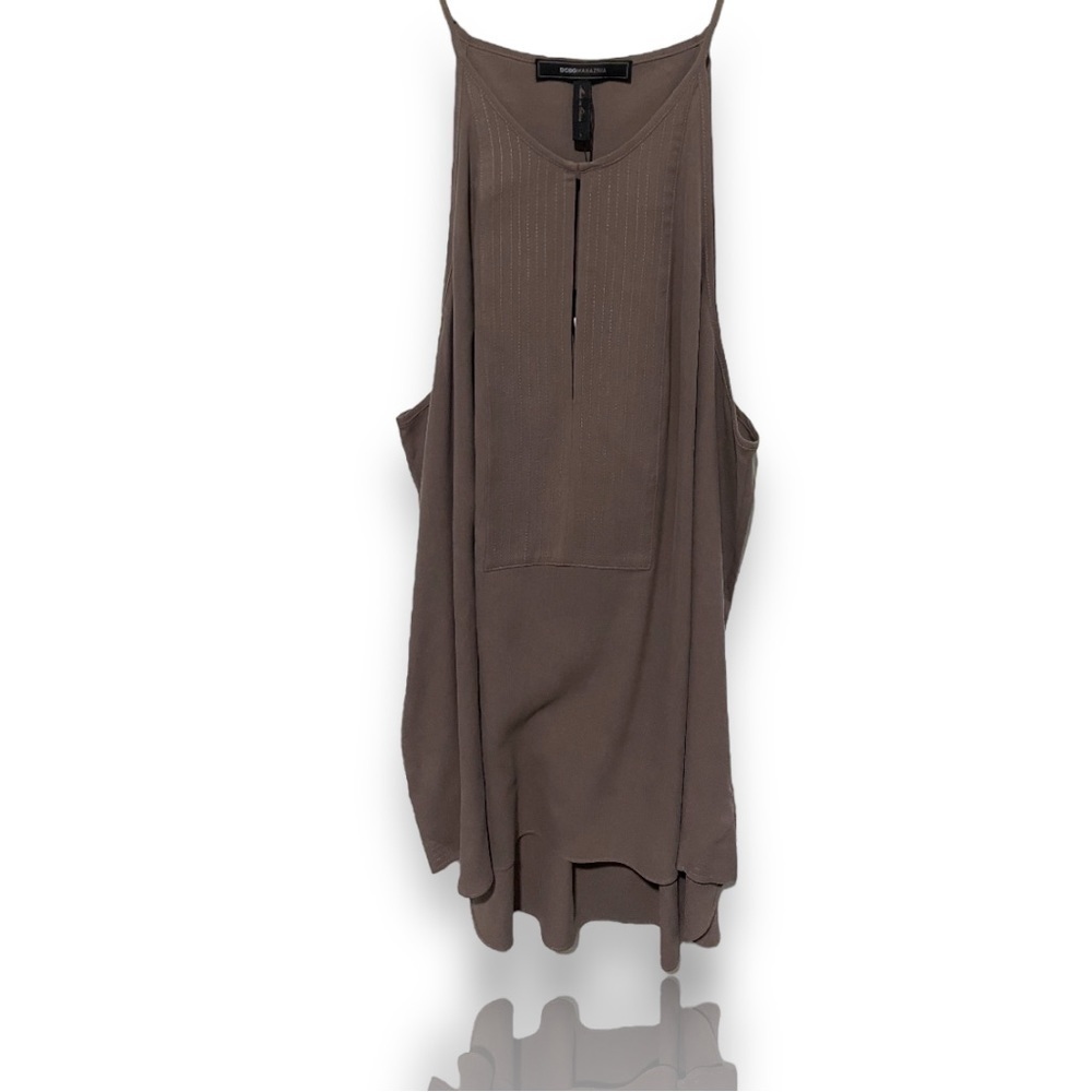 New bcbg Mary taupe top​​​​